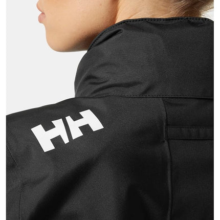 Helly Hansen Women's Crew Hooded Jacket, Black, S