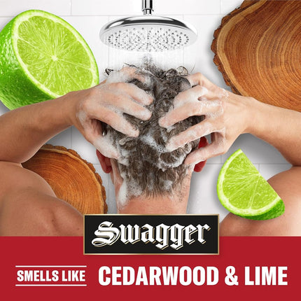 Old Spice Swagger 2-in-1 Shampoo and Conditioner for Men, 29.2 Fl Oz (Pack of 2)