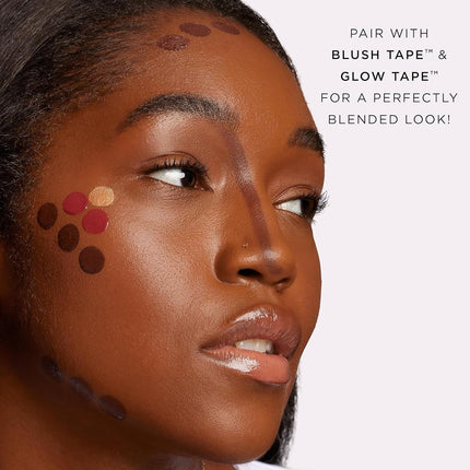 tarte sculpt tape contour – Lightweight Cream Bronzer with Shea Butter for Blendable, Buildable Contour & Natural Looking Sculpted Glow, Vegan & Cruelty-Free, full size, mahogany cool bronze