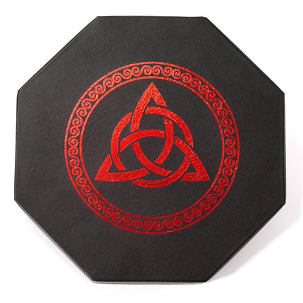 Premium Dice Tray for DND, Detailed World Tree & Wolf Raven Design – 23 CM