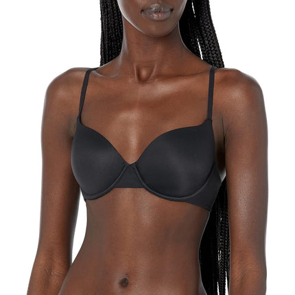 Hanes Women's Eco Luxe Lightly Lined T-Shirt Underwire Dhy206, Black, 34D