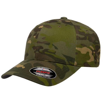 Flexfit Baseball Fitted Cap, Multicam Tropic, S/M