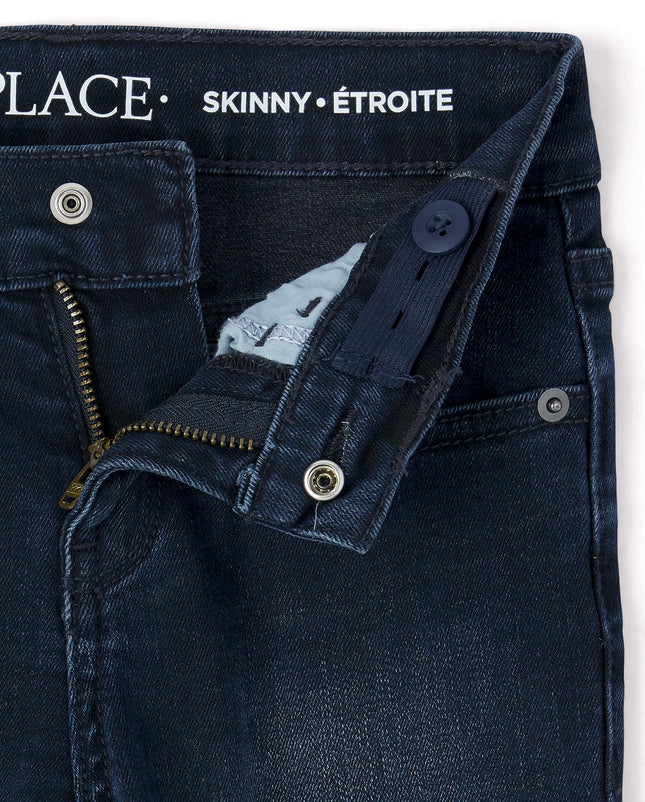 The Children's Place Multipack Jean skinny extensible basique pour garçon, TAFT Wash, 5 Slim