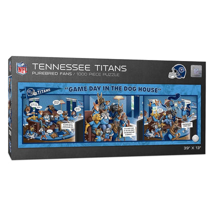 YouTheFan NFL Tennessee Titans Game Day in The Dog House Puzzle 1000 pièces