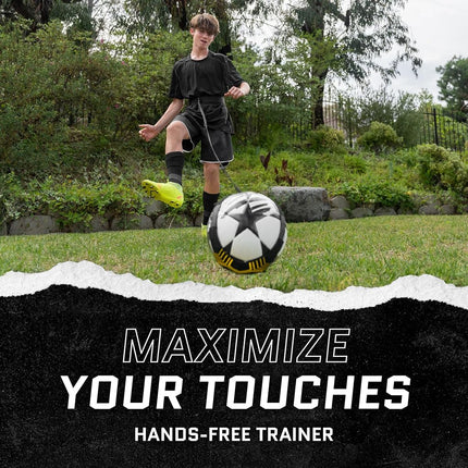 SKLZ Star Kick Soccer Trainer Train without Ball Retrieval