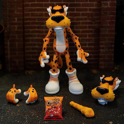 Jada Cheetos 6" Chester Cheetah Action Figure, Toys for Kids and Adults, Orange