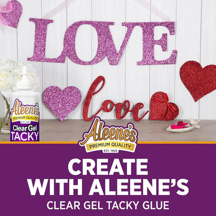 Aleene's Clear Gel Tacky Glue, 236 ml, 8 FL OZ - Lot de 3, 24