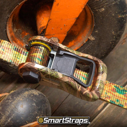 SMARTSTRAPS 1956 14' Ratchet Straps CamoX Tie Down Camo Webbing (5,000lb)
