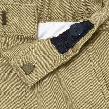 The Children's Place Baby Boys' and Toddler Stretch Skinny Chino Pants, Flax Single, 12-18 Months