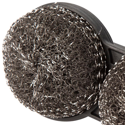 Cuisinart Power Scour Grill Brush, Plastic, Stainless Steel, Black