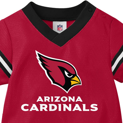 Gerber Unisex Baby Standard NFL Jersey Onesie Bodysuit, Team Color, 18 Months