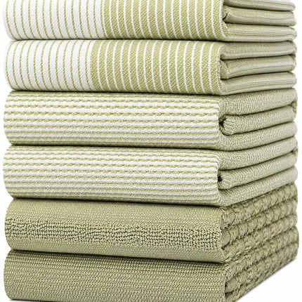 Premium Kitchen Towels (20”x 28”, 6 Pack) | Large 