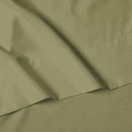 Elegant Comfort Luxury Soft 1500 Premier Egyptian 4-Piece Premium Hotel Quality Wrinkle Resistant Coziest Bedding Set, All Around Elastic Fitted Sheet, Deep Pocket, Twin/Twin XL, Sage/Green