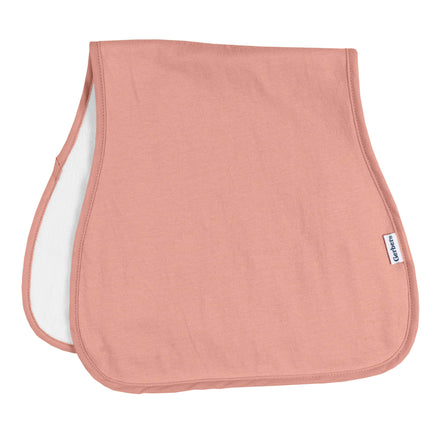Gerber Baby Unisex Burp Cloths 5-Pack, Pink Rainbows, Size 10.5" x 21"