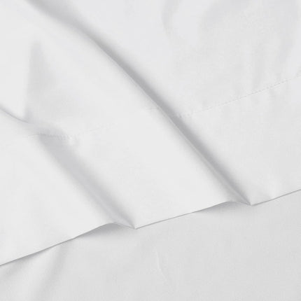 Elegant Comfort Luxury Soft 1500 Premier Egyptian 4-Piece Premium Hotel Quality Wrinkle Resistant Coziest Bedding Set, All Around Elastic Fitted Sheet, Deep Pocket up to 16inch, Full, White