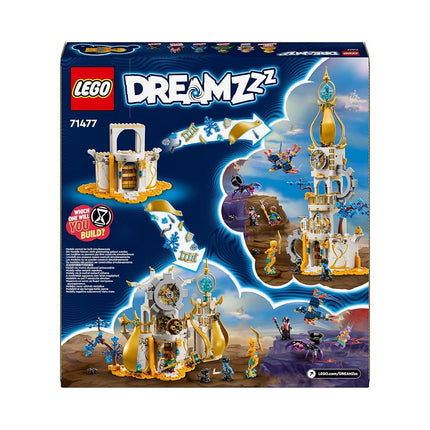 LEGO DREAMZzz 2-in-1 The Sandman’s Tower, Castle Toy Playset for Kids, Boys & Girls, with 2 Building Options, Featuring Spider and Bird Animal Figures plus 5 Minifigures, Fantasy Birthday Gifts 71477