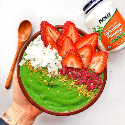 NOW Organic Foods Spirulina Powder, 4 Ounce