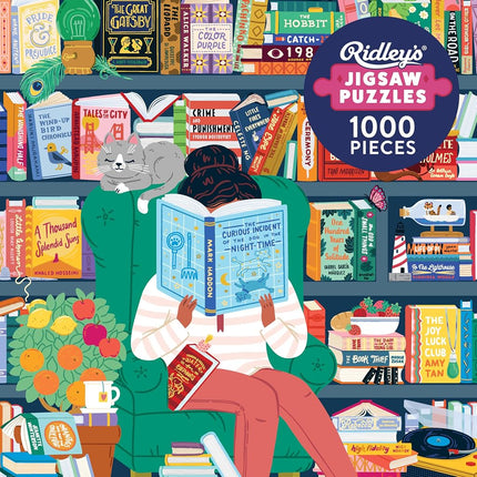 Ridley's Reading Mood Bucket List Puzzle