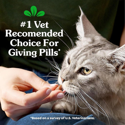 Greenies Feline Pill Pocket Easily Administer Cat Medication Salmon Flavor45 Ct
