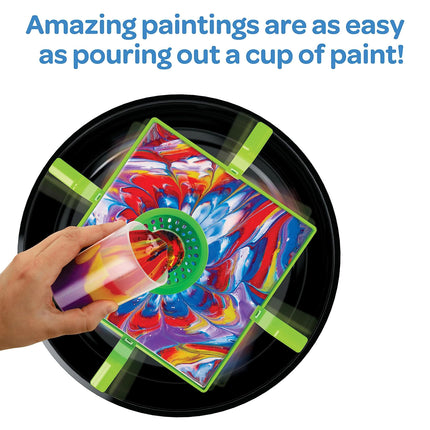 Crayola Washable Acrylic Paint Pour Set, 20pc Paint Set, Gift for Kids, 8, 9, 10, 11