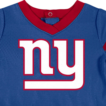 Vestido de camiseta de equipo de la NFL de Gerber para niñas y cubrepañal