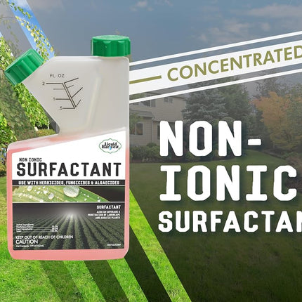 Liquid Harvest Concentrated Surfactant for Herbicides Non-Ionic 16oz, Increase Product Coverage, Increase Product Penetration, Increase Product Effectiveness