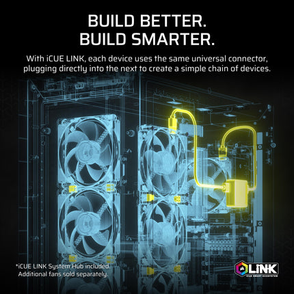 Corsair iCUE LINK TITAN 360 RX RGB Liquid CPU Cooler – 360mm AIO – 3x RX120 RGB Fans Included – Fits Intel LGA 1851/1700, AMD AM5/AM4 – iCUE LINK System Hub Included – Black