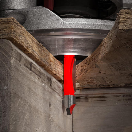 Freud 28-100: 3/8" (Dia.) Panel Pilot Bit, Pack of 1, Perma-shield Coating Red