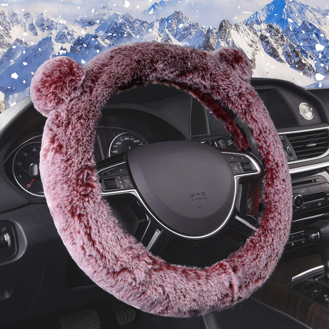 FH Group FH2011RED Steering Wheel Cover Cute and F
