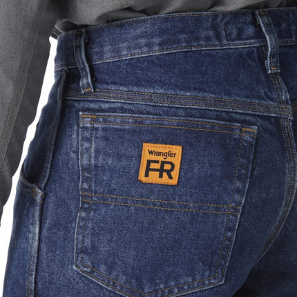 Wrangler Men's Riggs Workwear Relaxed Fit Jean, Medium Fade, 38x30