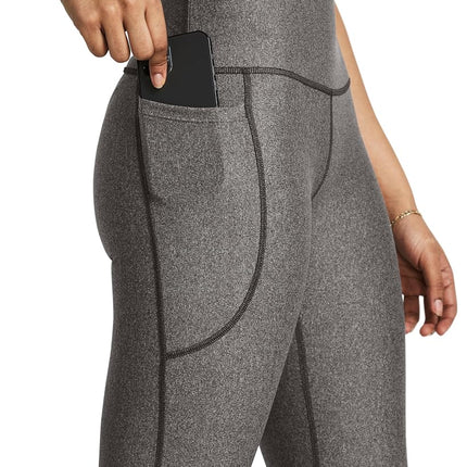 Under Armour Ua Womens Tech Hirise Legging Charcoal Light Heather / / Black Sm