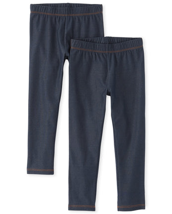 The Children's Place Girls Assorted Leggings 2 Pac