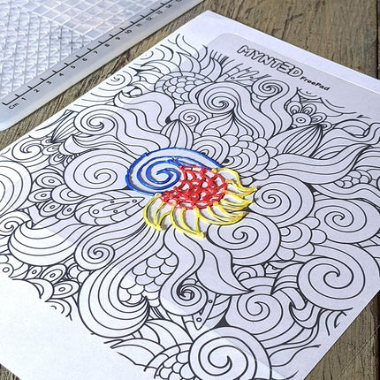 MYNT3D - MP034-DF 3D Pen Mat Kit, DesignPad + FreePad