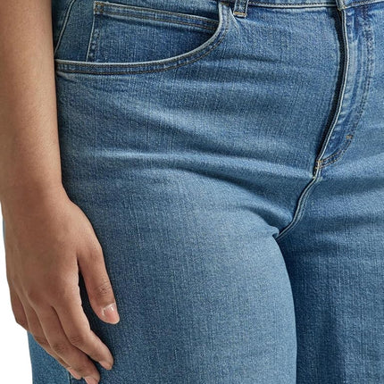 Lee Women's Legendary Plus Size High-Waisted Jean Pants, Retro Raised, 48 Grande Taille Petite