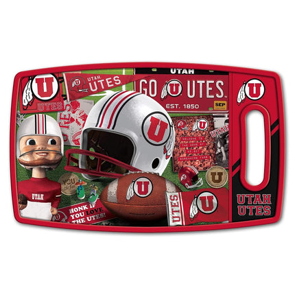 Planche à découper YouTheFan NCAA Utah Utes Retro Series
