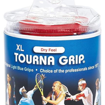 Tourna Unique Tour Blau Overgrip (Pack of 30) - Blue, One Size/X-Large