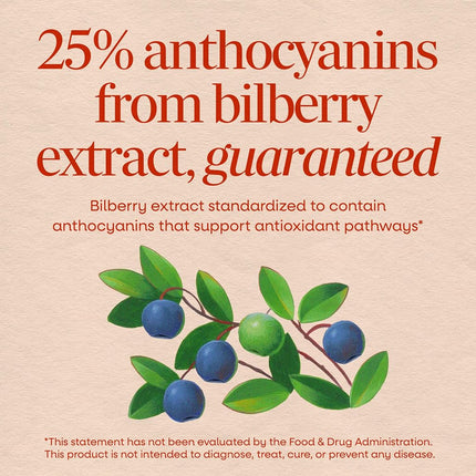 Nature's Way Bilberry Standardized (Packaging May Vary)