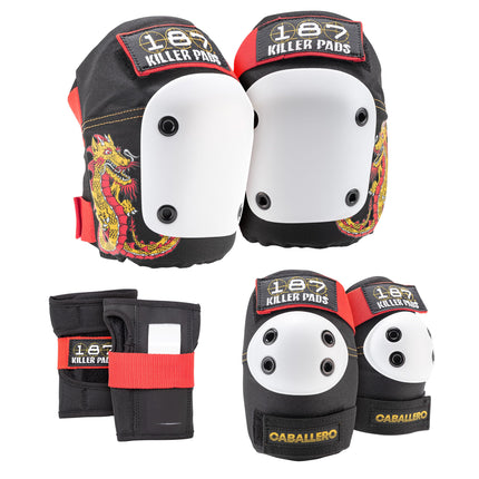 187 Killer Pads Six Pack Pad Set, Elbow Pads, Knee