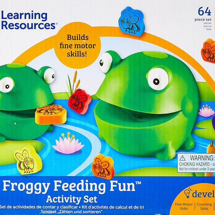 Learning Resources Froggy Feeding Fun Activity Set