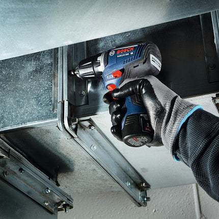 BOSCH GXL12V-220B22 12V Max 2-Tool Brushless Combo Kit with 3/8 In. Drill/Driver, 1/4 In. Hex Impact Driver and (2) Ah Batteries
