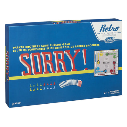 Hasbro Retro Series Sorry! 1958 Edition Game