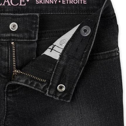 The Children's Place Jean skinny extensible pour fille, modèle Kate Wash Single, taille 18