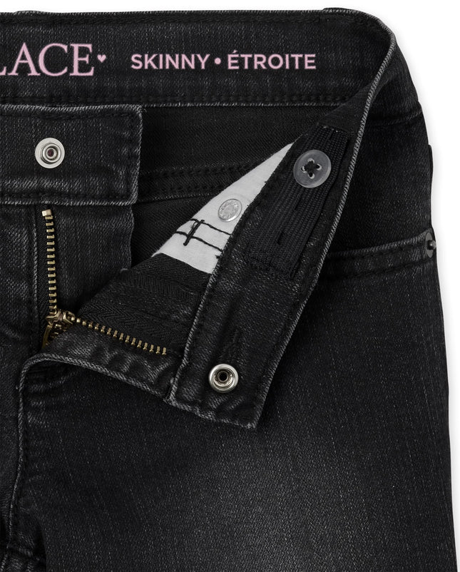 The Children's Place Jeans ajustados elásticos para niñas, Kate Wash Individual, 18
