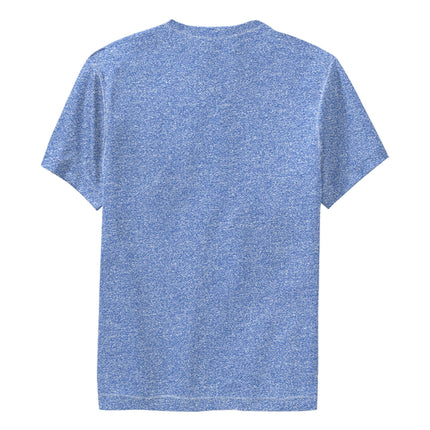 Fifth Sun Star Clone Wars Outranks Everything Boy's Performance Tee, Royal Blue Heather, Medium