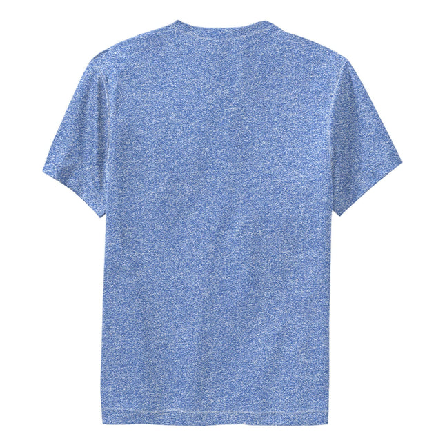 Fifth Sun Star Clone Wars Outranks Everything Boy's Performance Tee, Royal Blue Heather, Medium