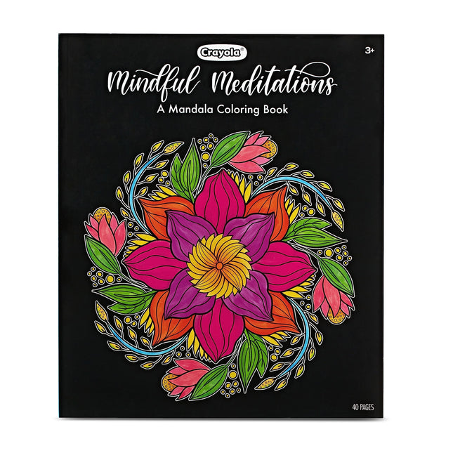 Crayola Mandala Coloring Book, Mindful Meditations