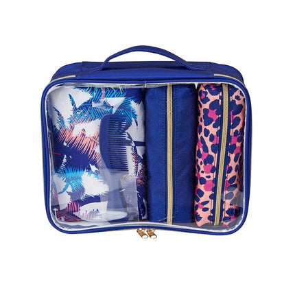 Conair 5 Piece Toiletry and Cosmetic Bag Set Under