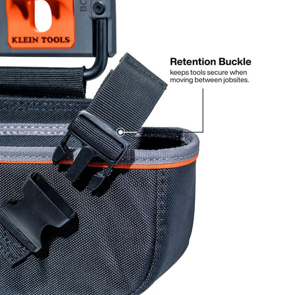 Klein Tools BC532S Bucket Work Center S-Hook System Module Impact Holder, Tool Organizer for 7/16-Inch Impact Guns and Standard Drills