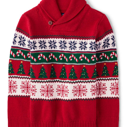 The Children's Place Big Boys' Kid Long Sleeve Swe