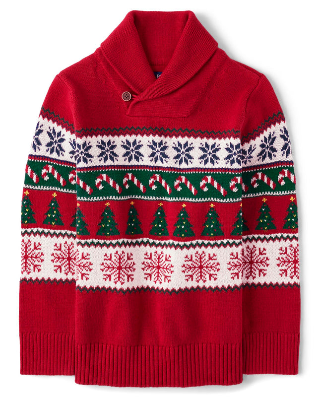 The Children's Place Big Boys' Kid Long Sleeve Swe